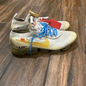 Nike off white vapormax size 10.5